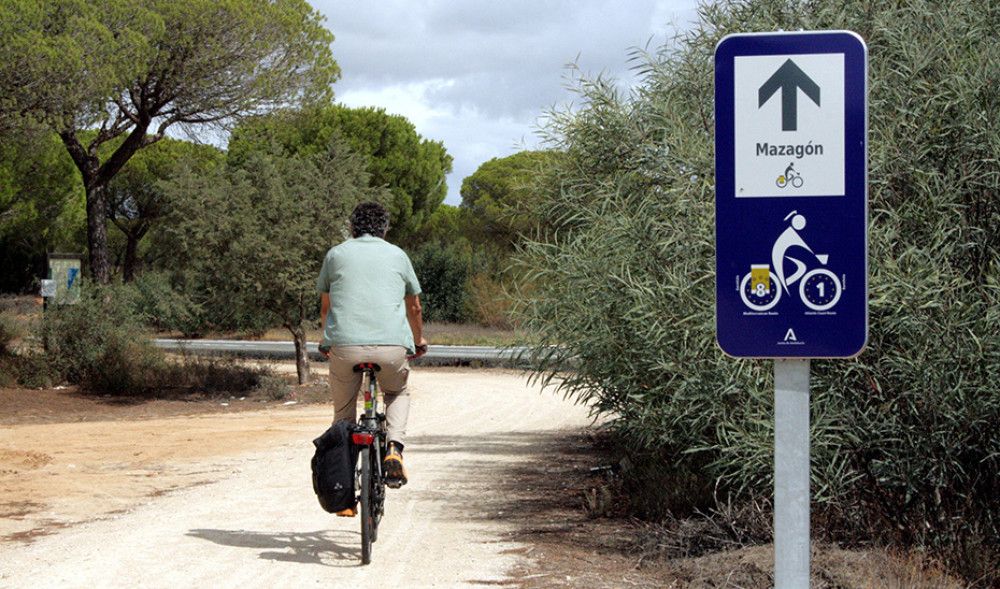 La Junta señaliza 80 nuevos kilómetros de vías cicloturísticas en la provincia de Huelva