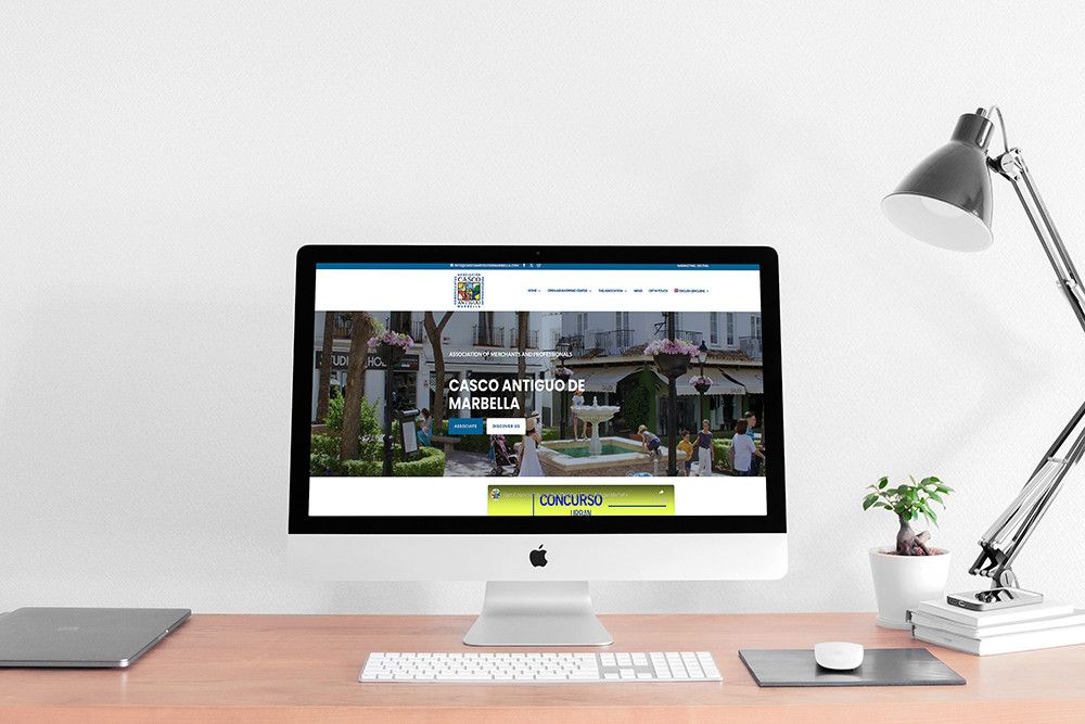 La web de la Asociación de Comerciantes del Casco Antiguo estrena su versión en inglés