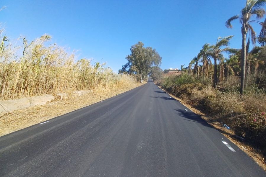 La Diputación comienza un plan de asfaltado en un centenar de kilómetros de 22 carreteras provinciales