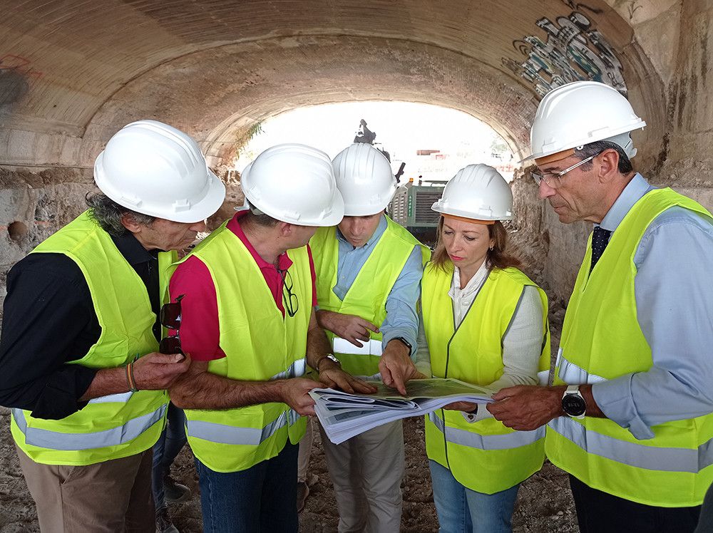 La ejecución de las obras de defensa del Guadalhorce alcanza el 72%