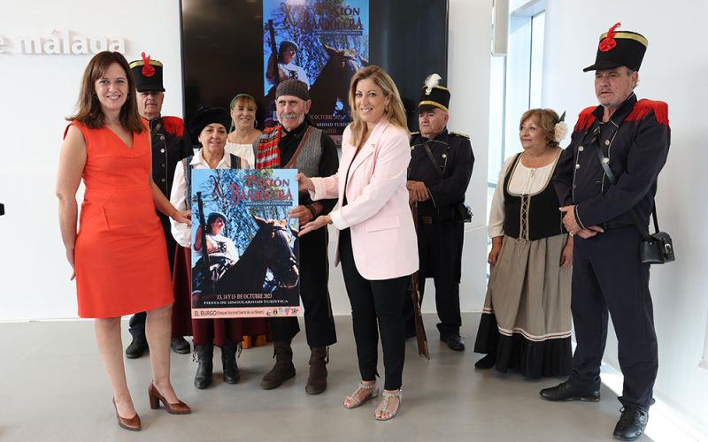 El Burgo recupera la historia de la capitana Agustina en la décima edición de su Pasión Bandolera