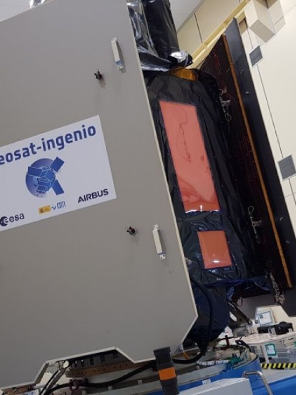El satélite español INGENIO, que ofrecerá imágenes terrestre de alta resolución, se lanzará desde Kourou a finales de agosto