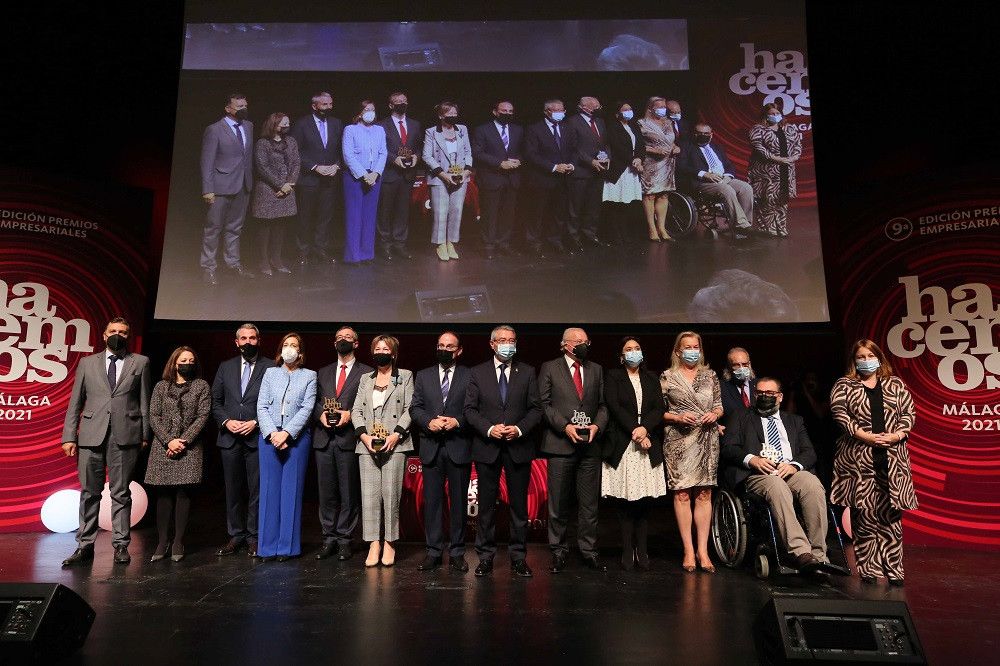 Concedidos los Premios Empresariales Hacemos Málaga en su novena edición