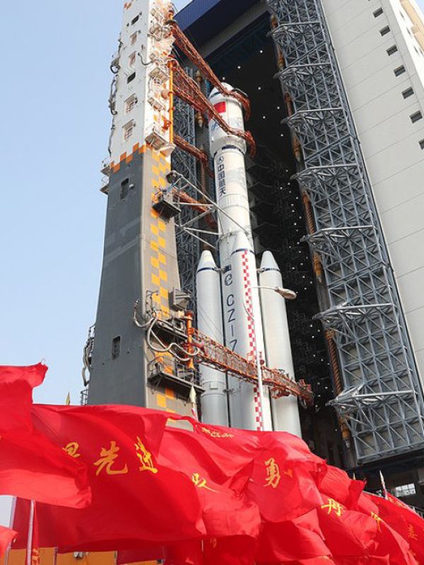 China prepara el lanzamiento de la nave espacial de carga Tianzhou-6