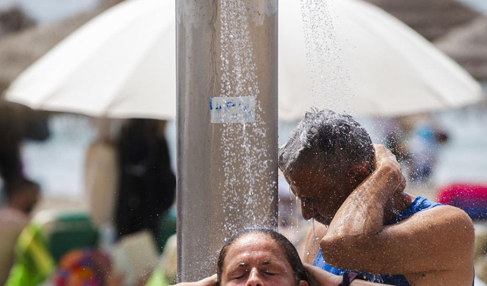 Aviso rojo por altas temperaturas en las comarcas de Sol y Guadalhorce (Málaga)