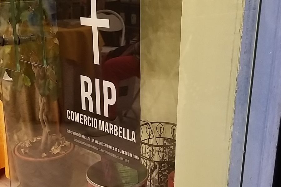 Comerciantes y hosteleros de Marbella advierten de que están al límite
