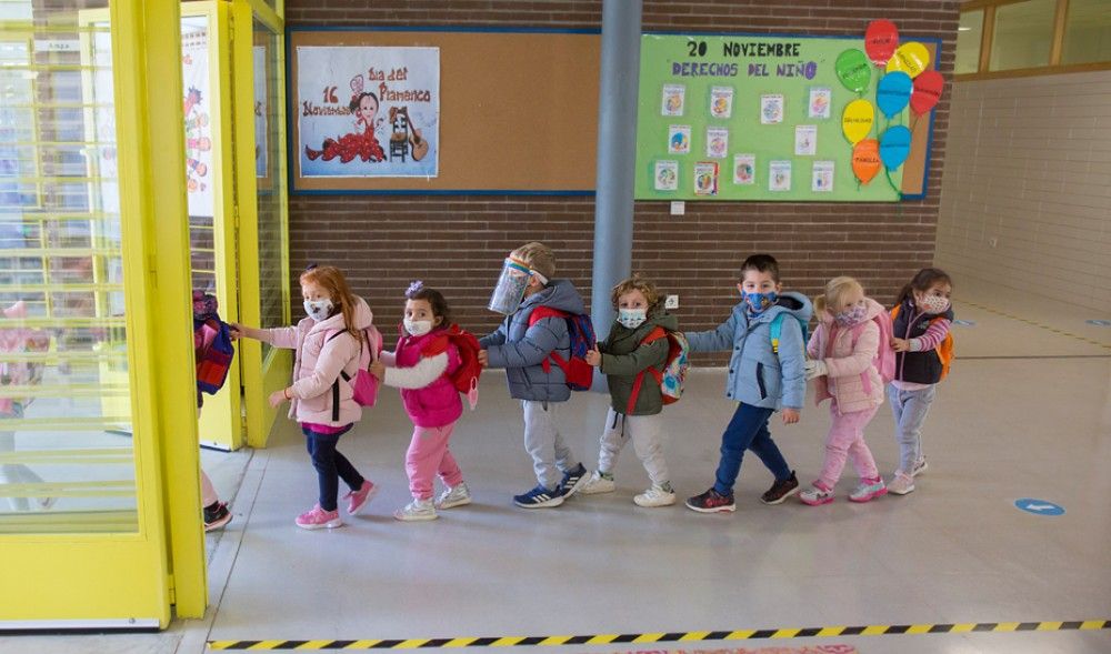 Educación oferta más de 1.441.000 plazas en el proceso de escolarización para el curso 2021/22 que arranca el 1 de marzo
