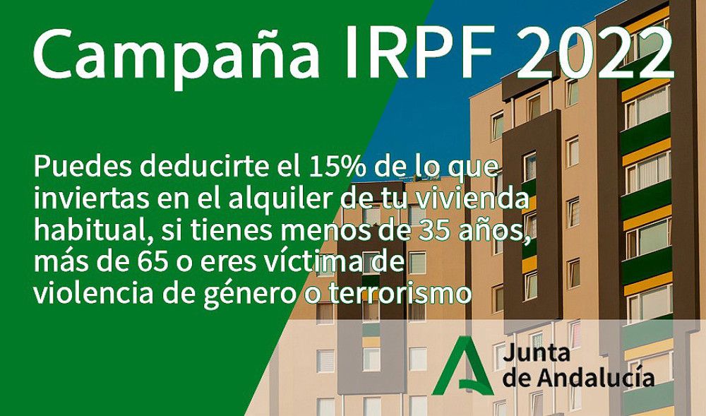 La campaña de la Renta 2022 arranca en Andalucía con nuevas deducciones en el IRPF