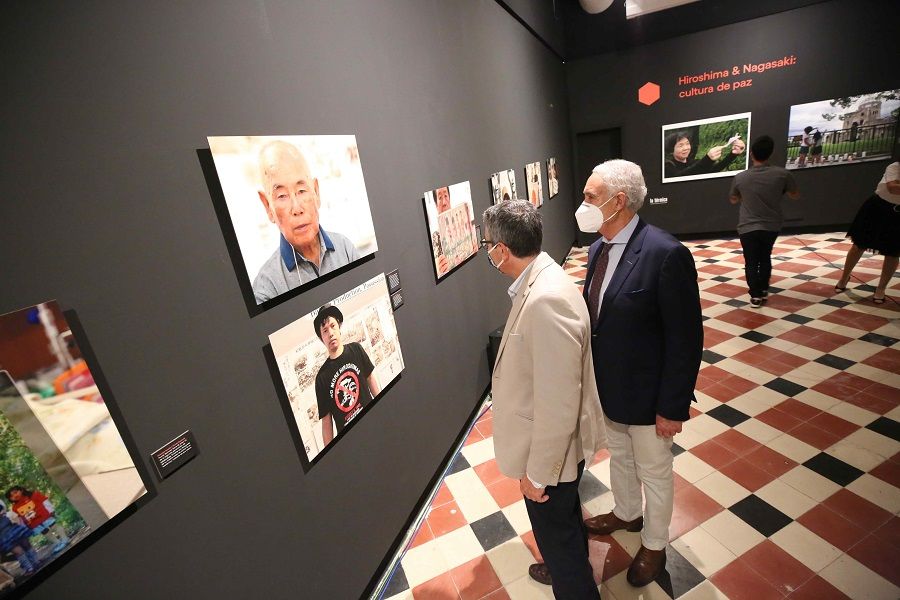 La Térmica estrena una exposición centrada en la memoria de los supervivientes de ‘Hiroshima y Nagasaki’ y en la cultura de paz de ambas ciudades
