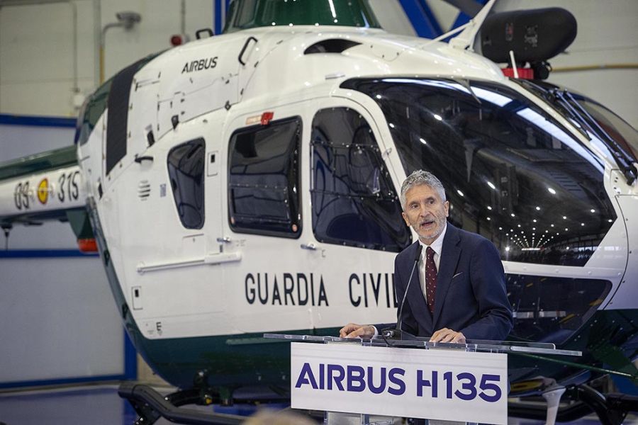 Interior recibe las primeras unidades de los 18 helicópteros con los que renovará las flotas aéreas de Policía Nacional y Guardia Civil