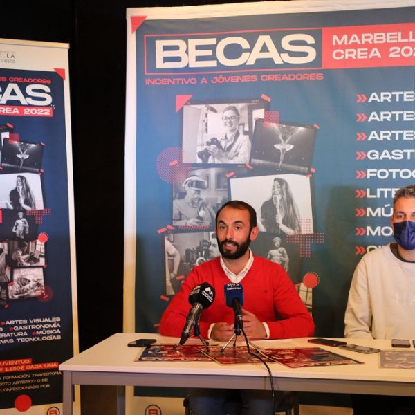 El Ayuntamiento mantiene su apuesta por el talento joven y convoca la nueva edición de las Becas Marbella Crea 2022