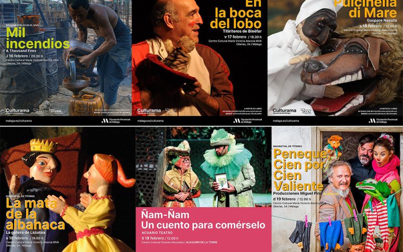 El MVA de la Diputación organiza la proyección del documental Mil incendios’ y cuatro representaciones de títeres
