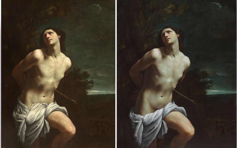 El Museo Nacional del Prado recupera la extraordinaria belleza original del San Sebastián de Guido Reni