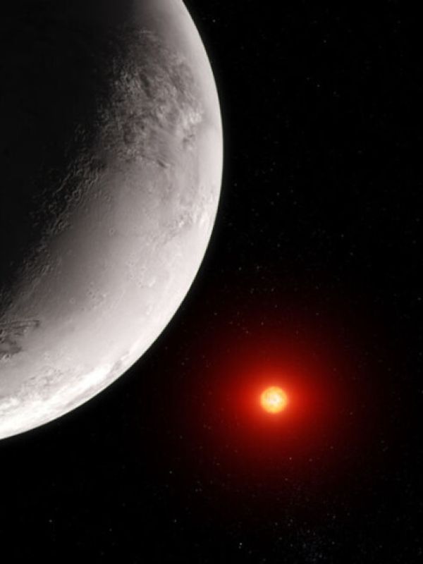 Webb descarta una atmósfera espesa de dióxido de carbono para el exoplaneta TRAPPIST-1 c