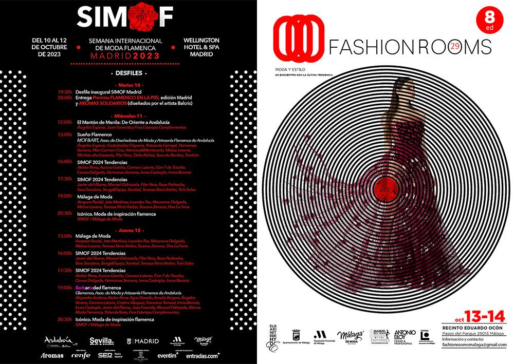 La marca Málaga de Moda de la Diputación participa en ocho grandes eventos y pasarelas durante el mes de octubre