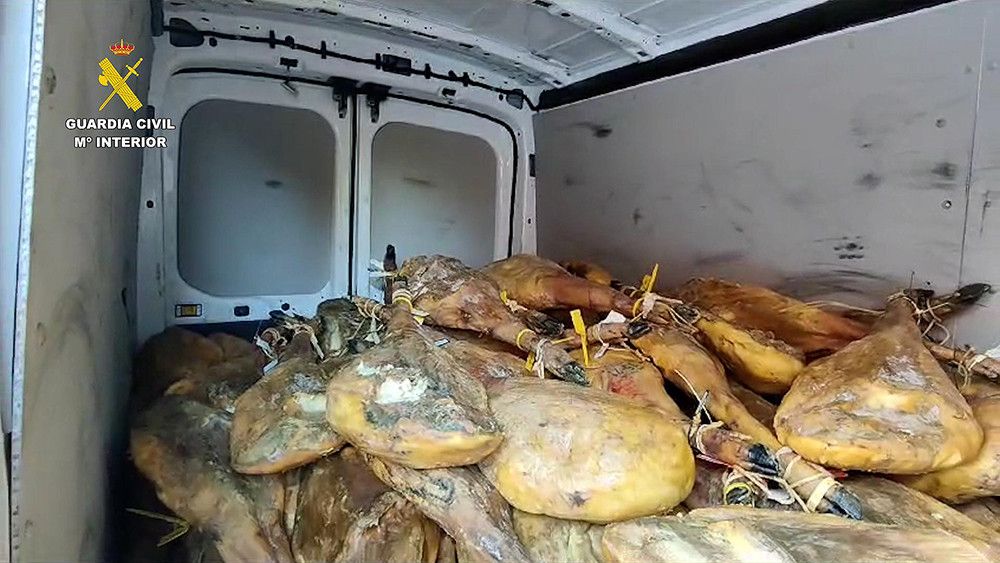 Dos detenidos por robar más de 700 piezas de ibéricos con denominación de origen Los Pedroches valoradas en 200.000 euros