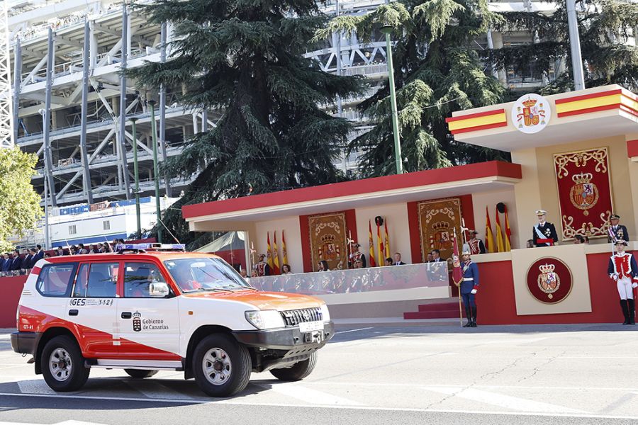 Los reyes han presidido el desfile por el Día de la Fiesta Nacional