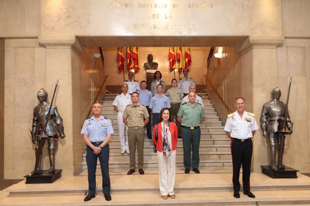 Clausurado el XXI Curso de Estado Mayor de las Fuerzas Armadas