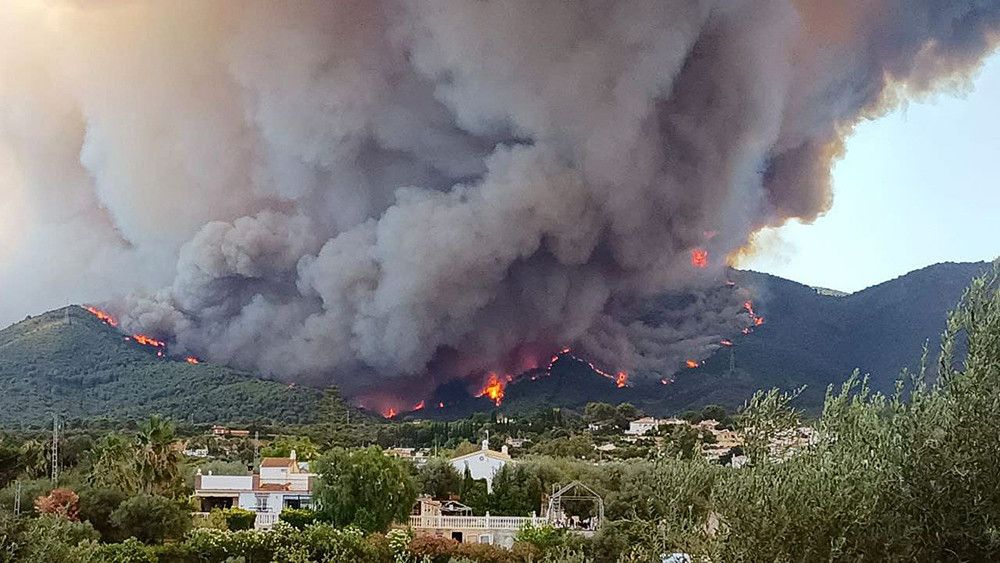 Protección Civil y Emergencias alerta por riesgo de incendios forestales y por altas temperaturas en la mayor parte de la Península
