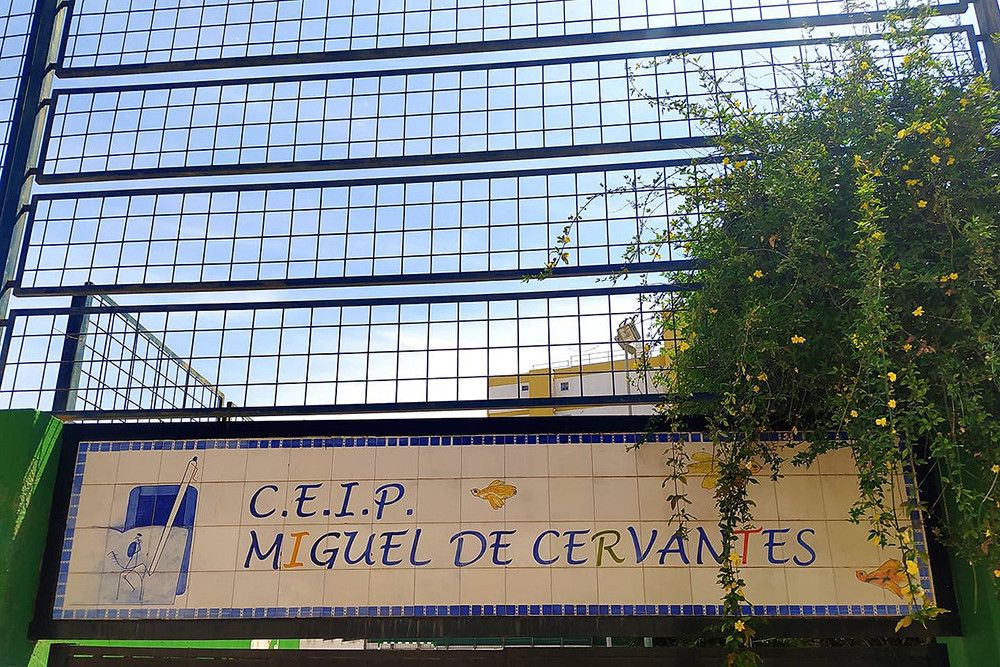 Educación invierte más de 200.000 euros en la eliminación de barreras del CEIP Miguel de Cervantes de Marbella