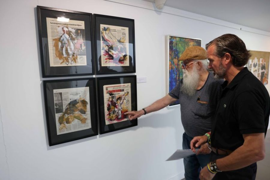La Diputación acoge la edición número 54 de la exposición de artes plásticas ‘Presencias’ de APLAMA