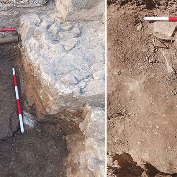 El Ministerio de Cultura concluye la excavación en San Pedro de Arlanza con el hallazgo de su muralla medieval