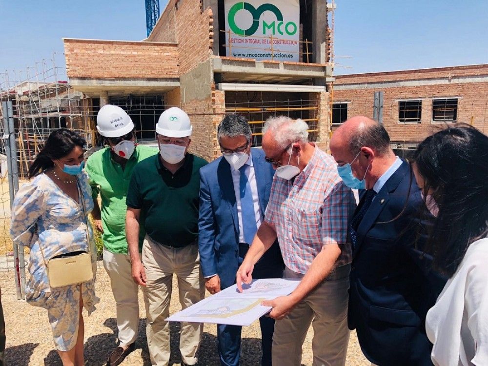 Avanzan las obras de la residencia para personas con Discapacidad Intelectual de ADIPA que se construye en Antequera