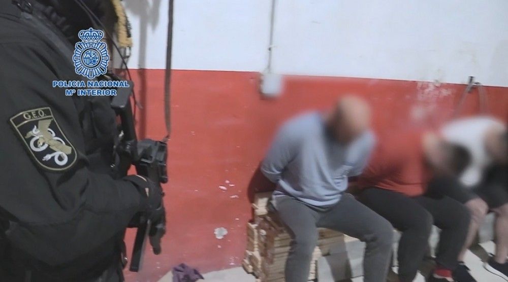 Desmantelado en Alicante un laboratorio clandestino con capacidad para producir 600 kilogramos de cocaína al mes