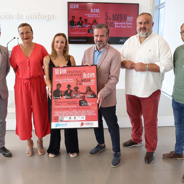 El próximo viernes se celebra el XLVIII Festival de Cante Grande de Álora
