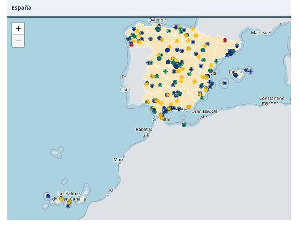 Interior lanza un mapa interactivo para consultar las nuevas comisarías ...