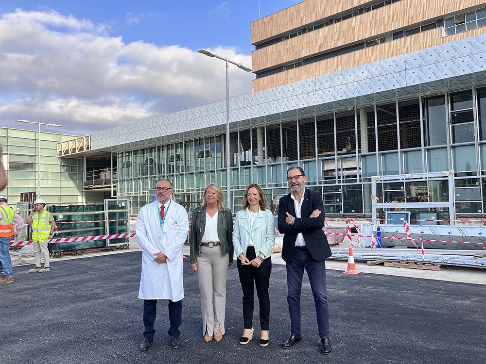 Las obras de ampliación del Hospital Universitario Costa del Sol de Marbella superan el 75% de ejecución