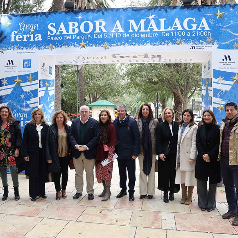 La Gran Feria Sabor a Málaga abre sus puertas en el Paseo del Parque con más de cien productores y seis días de mercado y actividades