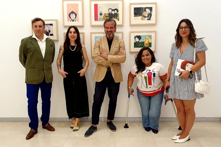 El MAD de Antequera de la Diputación acoge la muestra ‘Territorio Tim Burton’ de la ilustradora sevillana Irene Mala