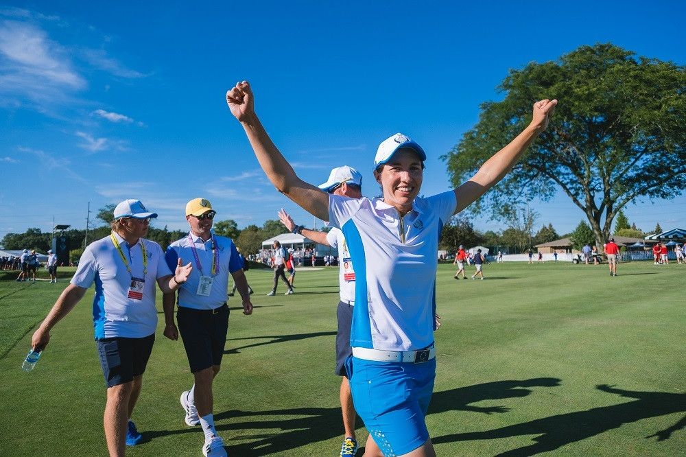 La Solheim Cup, cuya próxima sede de la competición será en 2023 Finca Cortesín, ya habla español