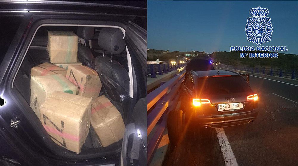 La Guardia Civil desarticula en Mijas una organización criminal dedicada al transporte de droga a otros países