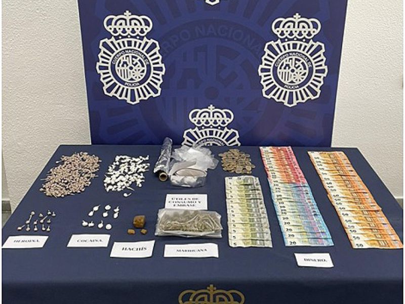 La Policía Nacional detiene a un joven al frente de un narcopiso en Marbella después de robar 5.000 euros a uno de los clientes