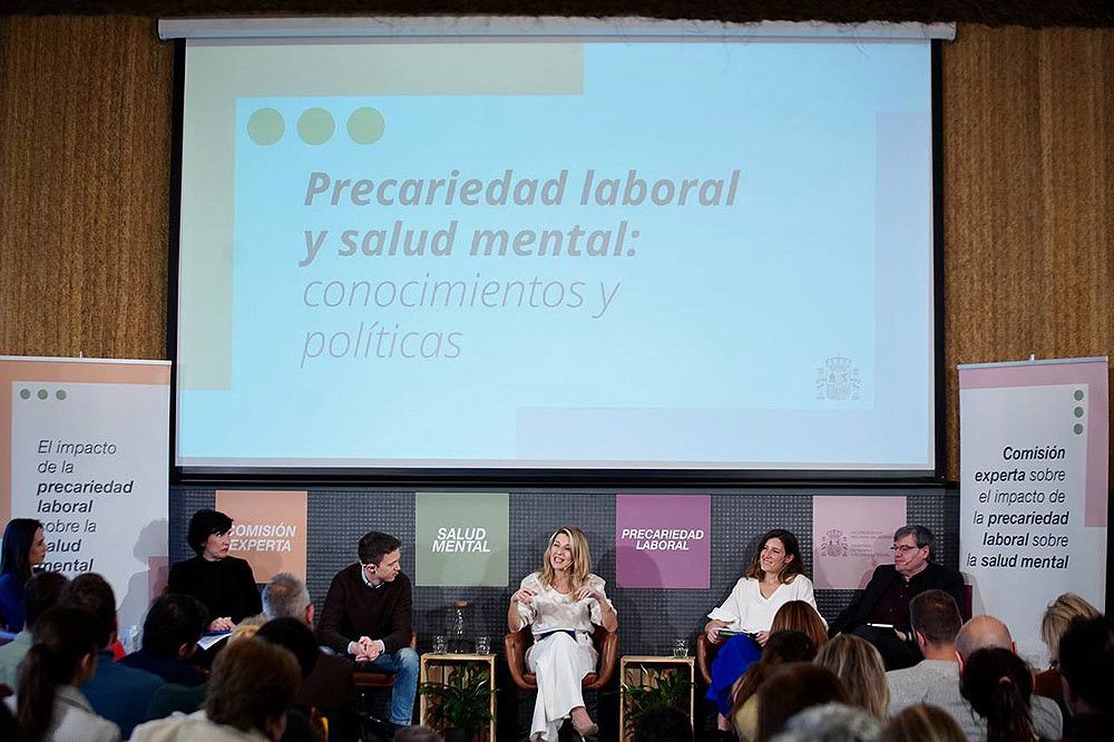 La ministra de Trabajo presenta “la hoja de ruta” para abordar y mejorar la salud mental de las personas trabajadoras