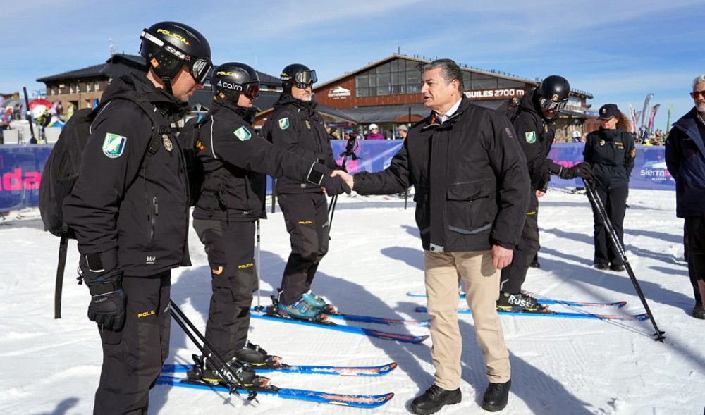 La Unidad de Policía Adscrita ha realizado 1.600 actuaciones en Sierra Nevada durante la temporada de esquí