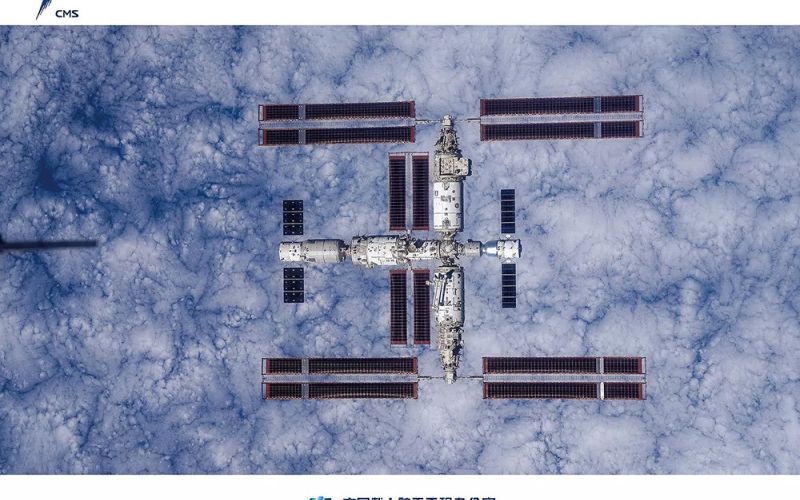 China hace públicas las primeras imágenes de su estación orbital Tiangong