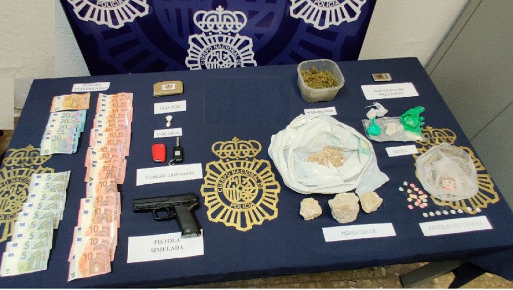 Operación de la Policía Nacional contra el tráfico de drogas en “raves” y fiestas de música electrónica en Málaga