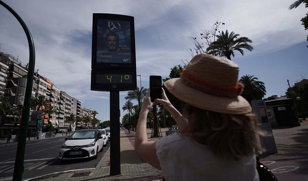 La Aemet activa el aviso naranja por altas temperaturas en toda Andalucía para hoy lunes
