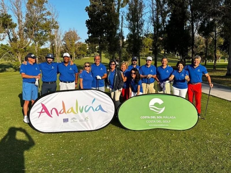 Una quincena de profesionales de medios de comunicación participa en el torneo de Pro Am Costa del Golf Turismo