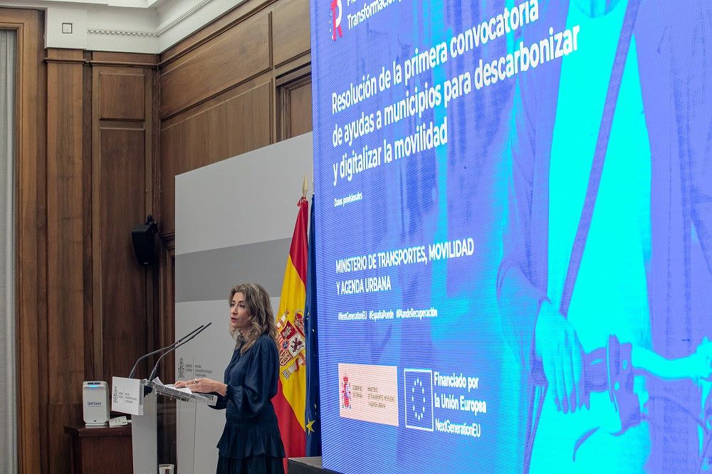Mitma adjudica 1.000 millones de euros del fondo de recuperación a 170 municipios y 2 entes supramunicipales para descarbonizar y digitalizar la movilidad urbana