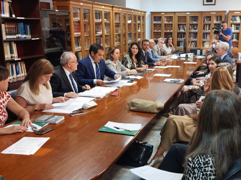 La nueva Ciudad de la Justicia de Sevilla tendrá grandes salas de espera para el público y zonas restringidas para jueces y letrados