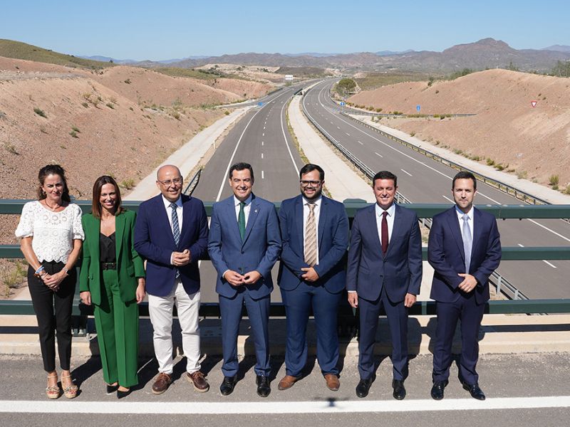 Inaugurados los últimos tramos de la Autovía del Almanzora