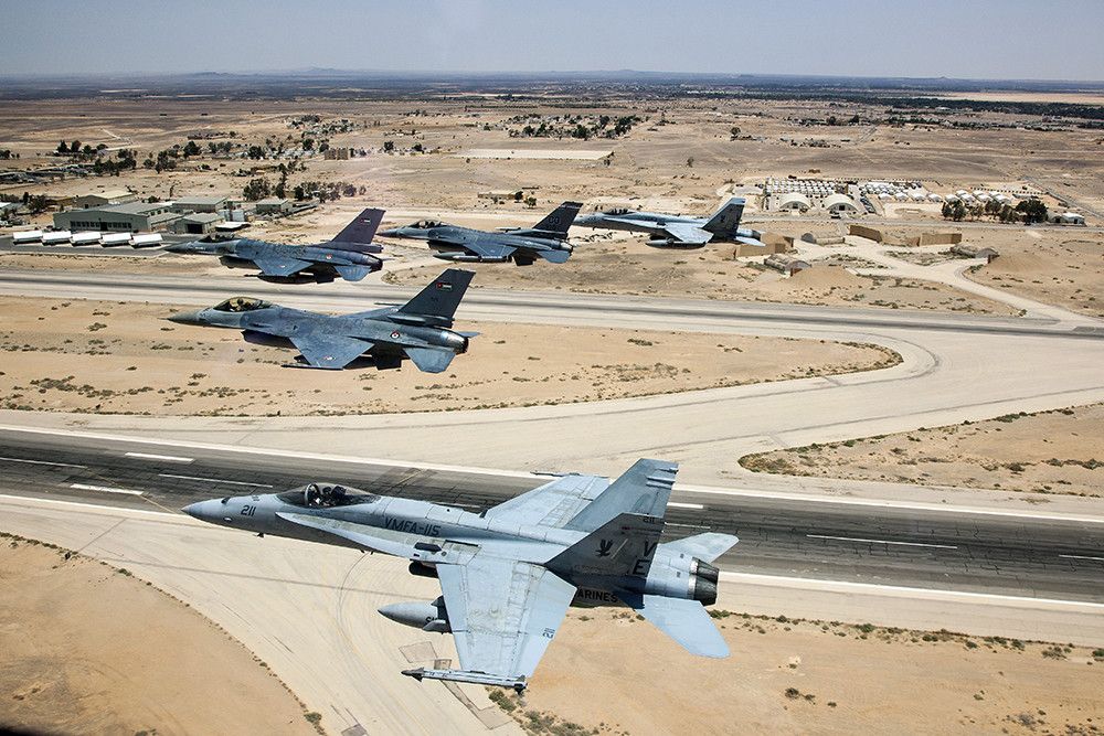 Pilotos ucranianos se encuentran ya en EEUU para empezar el entrenamiento con los F-16