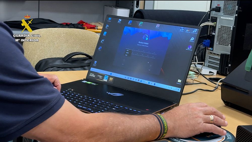 La Guardia Civil detiene en Alicante a dos hackers internacionales que atacaron a un total de 168 empresas con el secuestro de datos