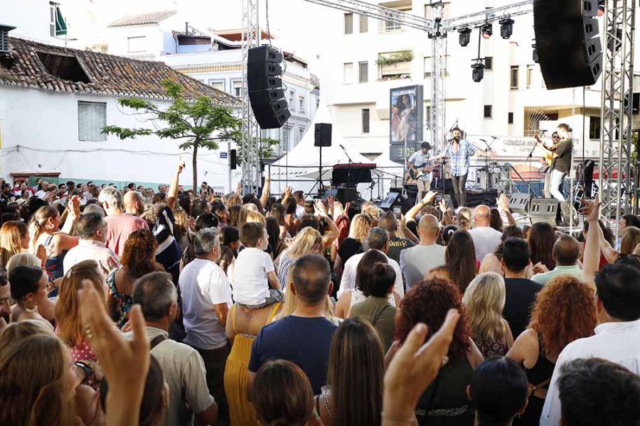 La Feria termina con la recreación histórica de la toma de Marbella por el rey Fernando El Católico, la actividad ‘Refréscate en San Bernabé’ y el concierto de Juanlu Montoya y Antoñito Molina