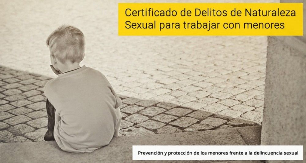 Justicia recuerda la obligación de presentar el certificado de delitos sexuales para las actividades relacionadas con menores