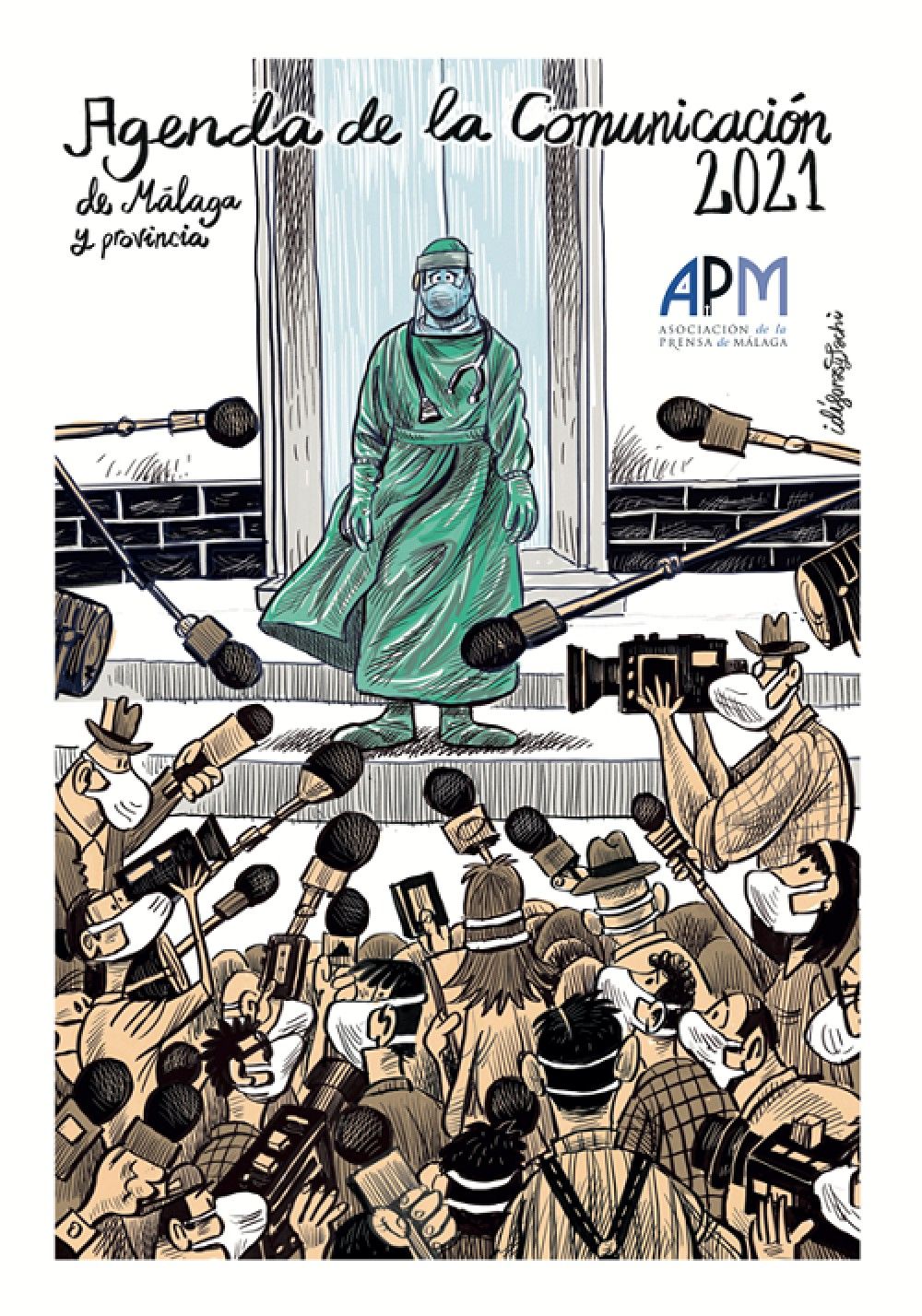 La Diputación impulsa la Agenda de la Comunicación de la APM que homenajea la labor periodística durante la pandemia